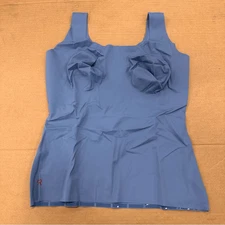 New Ruby Ribbon Sleek Shape Tank Cami Tranquil Blue 50