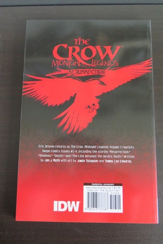 THE CROW MIDNIGHT LEGENDS RESURRECTION TPB VOLUME 5 IDW COMICS VERY RARE OOP b - Picture 6 of 6