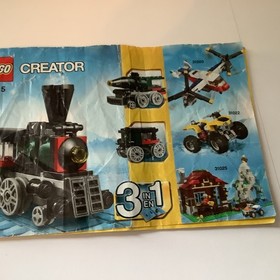 LEGO CREATOR: Emerald Express (31015) Complete Set With Instructions