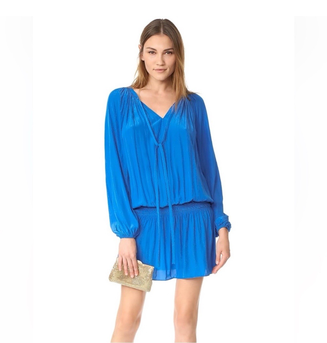 Ramy Brook Royal Blue Mini Dress Size M