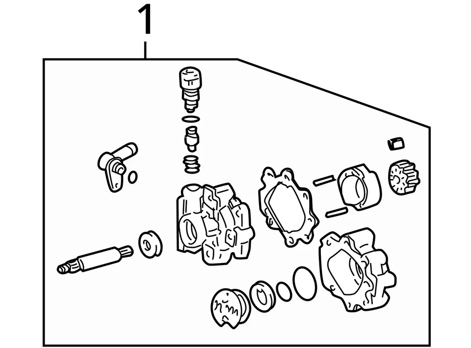 Bomba de dirección asistida compatible con 98-02 LEXUS LX470 605285 Foto 4 de 4