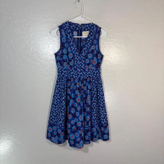 green emerald velvet dress Kate Spade New York Cap Sleeve V-neck Floral Fit & Flare Dress – Vicky and  Lucas