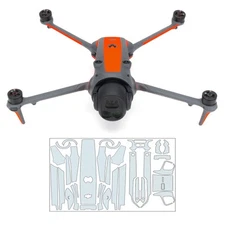 WRAPGRADE Partial Skin Wrap for DJI Mavic 4 Pro Drone Accessory Accent Color