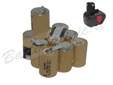 Batteria  trapano Bosch 2607335274  12 V Ni-Cd 1300 mAh. kit AUTO INSTALLAZIONE