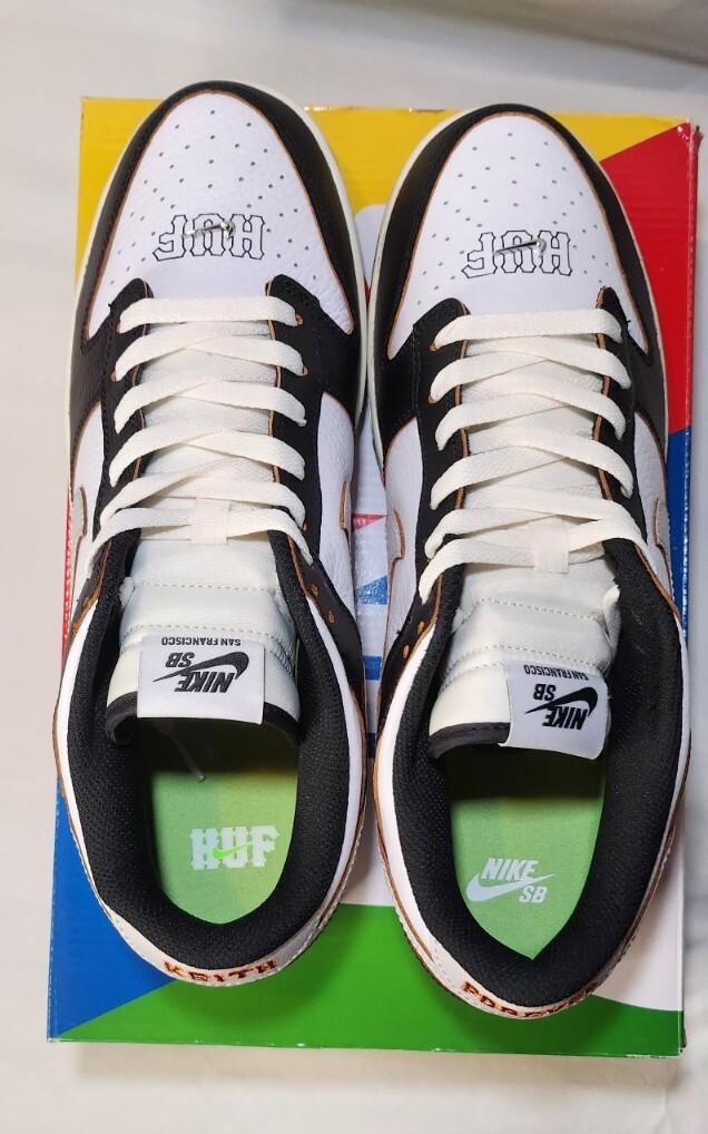 ハフダンク　huf NIKE SB DUNK LOW OG QS 12.5 US Nike SB Dunk Low OG QS HUF New York City Review and on Feet