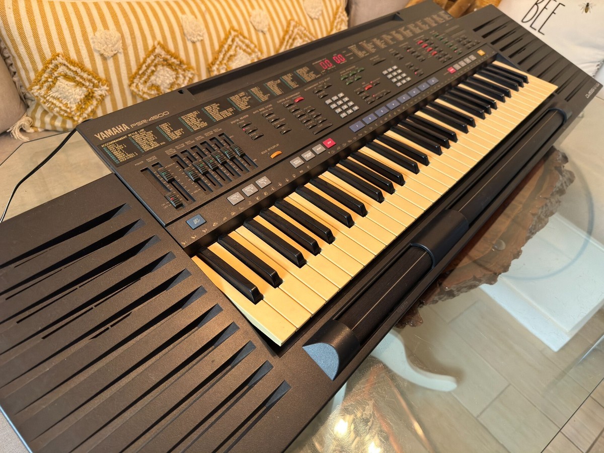 YAMAHA PSR-4500 Synthesizer Keyboard - RARE Made in Japan YAMAHA PSR-4500 Synthesizer Keyboard - RARE Made in Japan
