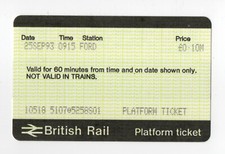 Ford S01 - APTIS platform ticket - West Sussex BN18