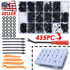 435X Car Clips Auto Push Rivets Wheel Arch BumperFastener Retainer  Engine Cover