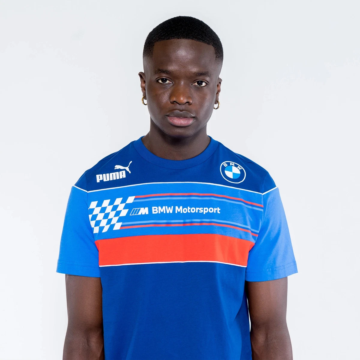 Puma BMW Motorsport SDS Blue Logo Tee eBay
