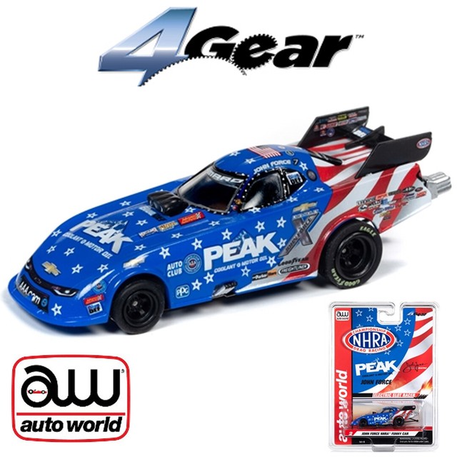 john force slot car track