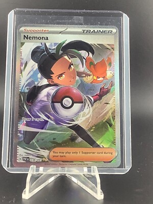 Pokemon Paldean Fates 238/091 Nemona Special Illustration Rare NM