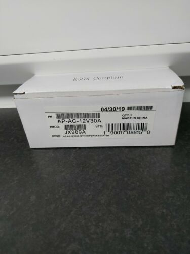 HPE AP-AC-12V30A 12V 30W Power Adapter BRAND NEW UK - Picture 1 of 3