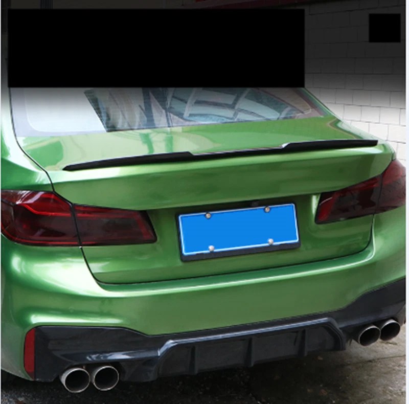 47” Car Rear Wing Lip Spoiler Tail Trunk Roof Trim Sticker Decor Accessories Foto 2 de 4