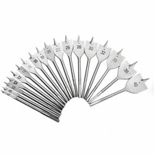 Flat Wood Drill Bit Spade Hole Saw Cutter Borer Boring Hex Shank Metric 6mm-50mm