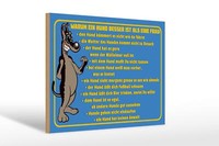 Holzschild Spruch 30X20 Cm Warum Hund Besser Ist Als Frau Deko Schild Wooden Sig