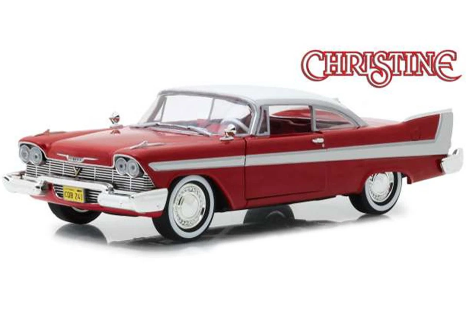 Greenlight 1:24 1958 Plymouth Fury *Christine* rot/weiß transparente Scheiben