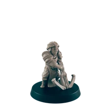 Halfling Male Guard - Everyday Folk - Mini - EC3D - - Dungeons & Dragons - RPG -