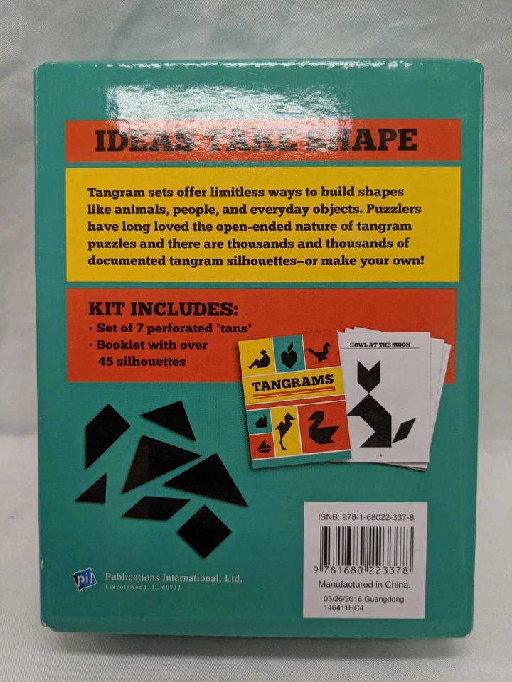 Tangrams Kit Puzzle Game - Image 2 of 4