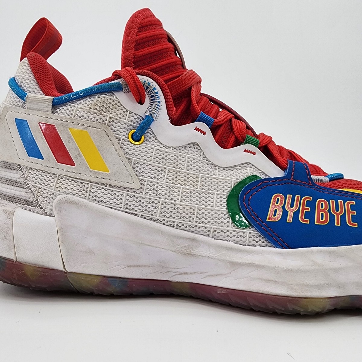 adidas Dame 7 Extply Junior Lillard LEGO BYE BYE Size 6.5