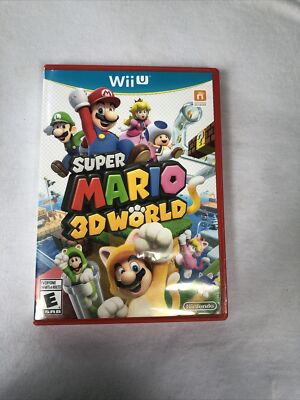 Nintendo WII U Super Mario 3D World Game -