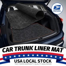 71x40 Underfelt Carpet Replacement Car Suv Rv Van Trunk Liner Floor Mat Gray