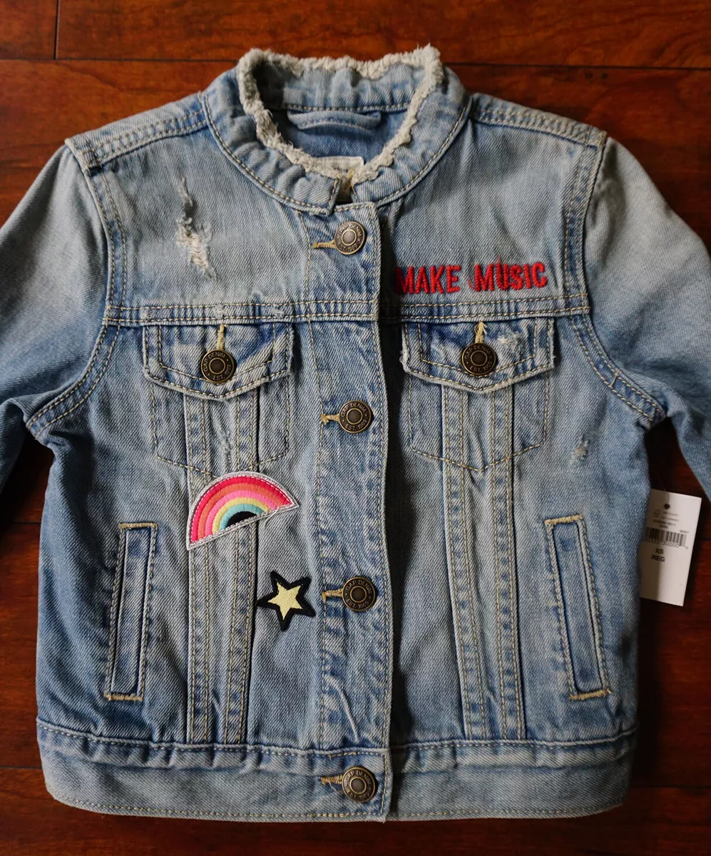 Gap denim jacket shop girls