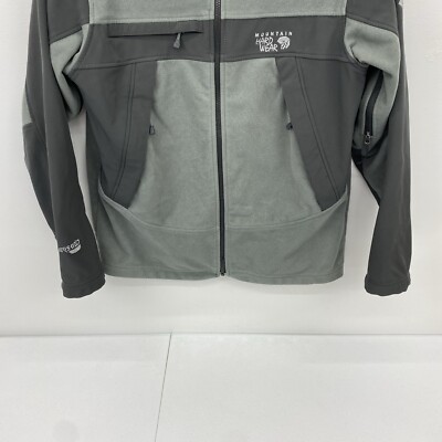 Mountain Hardwear Jacket Men Medium Air Shield Elite Gray Black