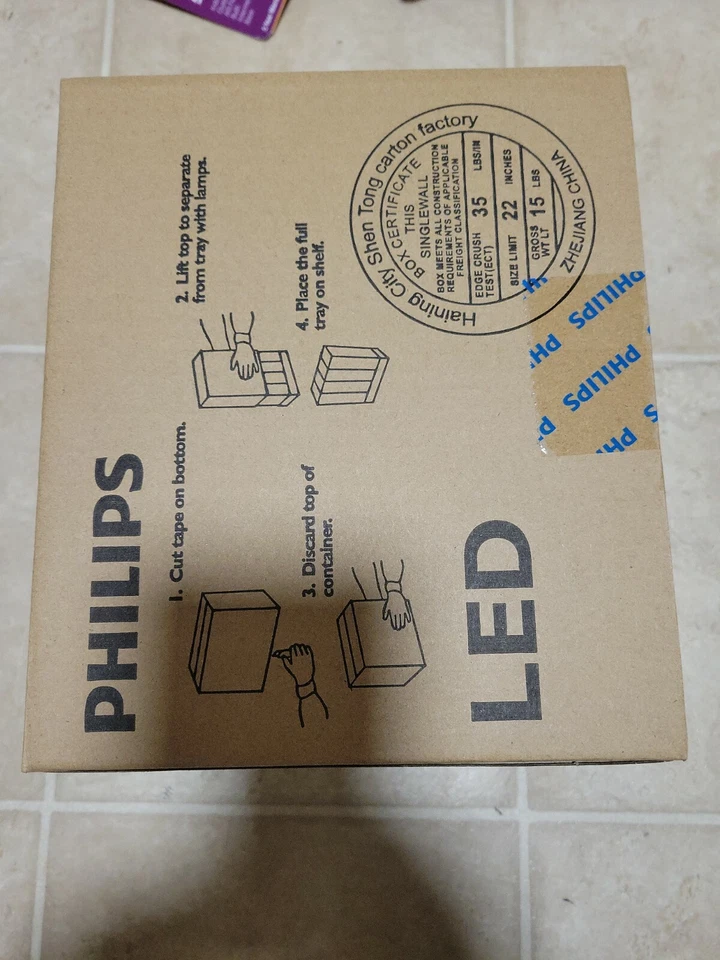 Philips Warm Glow 60W Equivalent Soft White A15 Base Dimmable LED Light Bulb - Image 4 of 4