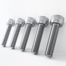 UNC/UNF Socket Cap Head Screws Allen 304 Stainless Steel Key Bolts 3/8 1/2
