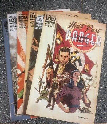 Half Past Danger #1 - #6 (full set) signed by Mooney #3 variant cover (2013) 