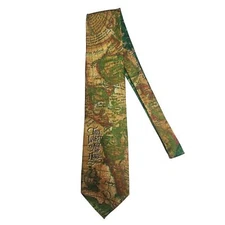 Appointed Apparel Necktie This World Is Not My Home Map Sea Ships Tie