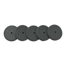 Cratex Rubberized 1” x 3/16” x 1/16 Grinding Wheels Straight Edge Coarse 5pk