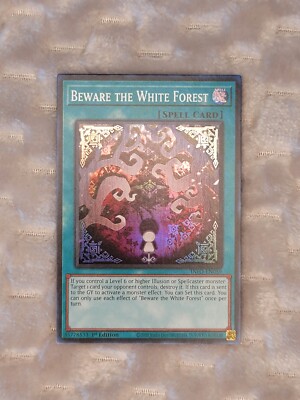 Beware the White Forest - INFO-EN059 - Super Rare - 1st Edition Yu-Gi-Oh! M/N