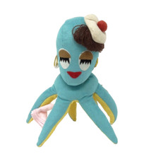 Dream Pets MIMI OCTOPUS Dakin Blue Reissue 2004 Tush Tags FREE GIFT