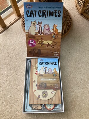 Thinkfun Cat Crimes Logic Puzzle Game | Steam Rocket | Fun Educational Toys & Games - View #7