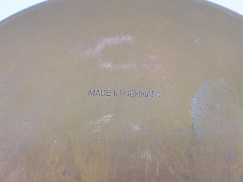 Vintage Small Copper Skillet Saute Pan 7" w/ Brass Handle - Picture 12 of 18