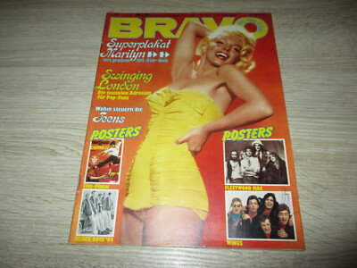 Bravo 29.5.1980 23/80 mit Marilyn Monroe Poster Heft komplett