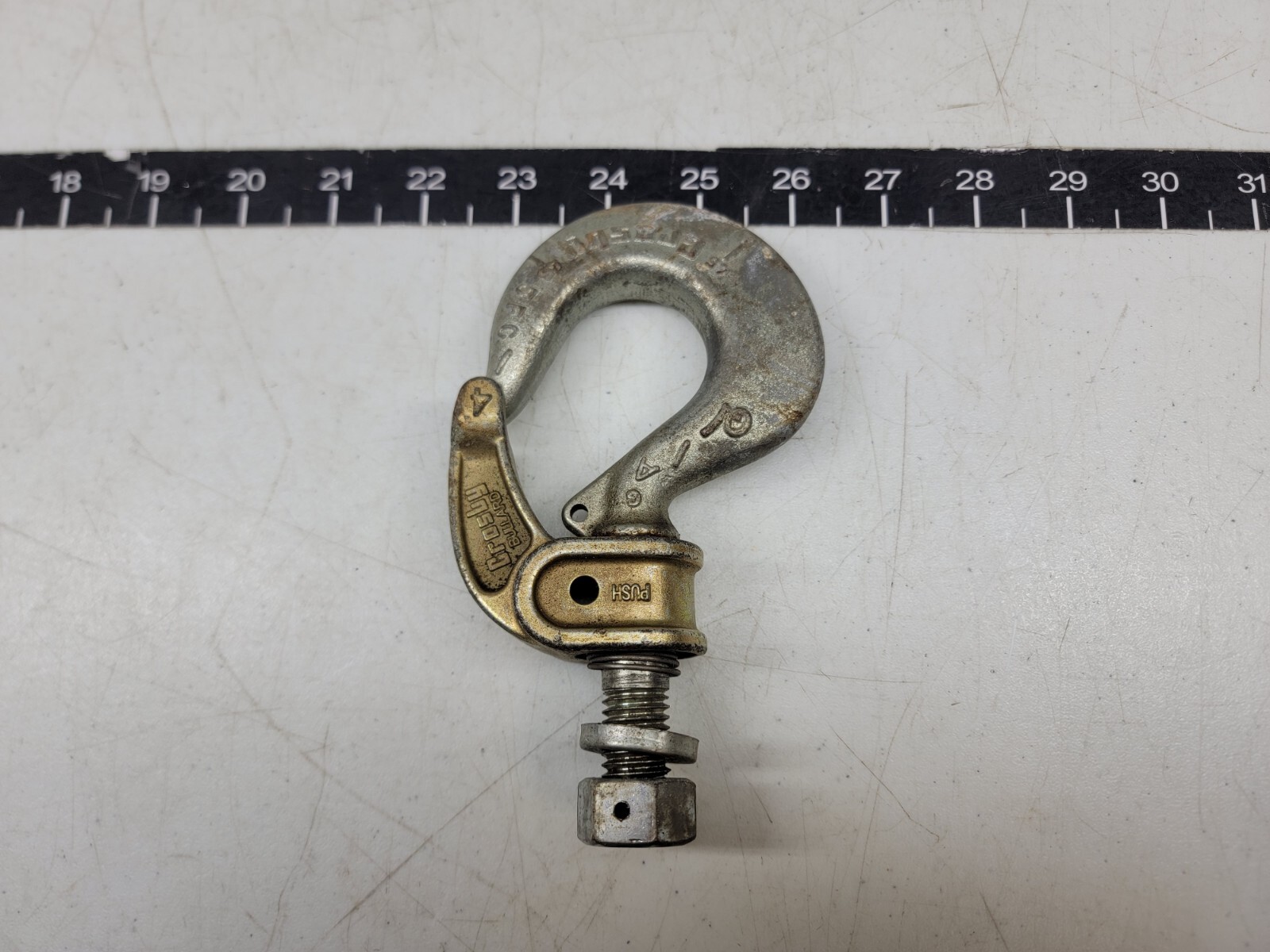 Crosby Bullard Link Chain Nest Swivel Hook | eBay