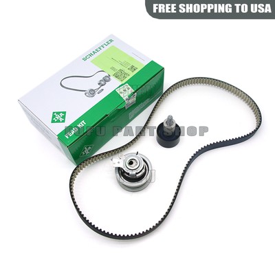 INA Timing Belt Tensioner Kit For VW Golf Audi A1 A3 Skoda 1.2 1.4 TSI EA211