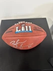 Zach Ertz signed Wilson football Game Ball DUKE Fanatics HOLO EAGLES Super Bowl