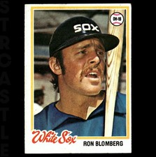 1978 Topps - Ron Blomberg #506 Chicago White Sox ⚾ Baseball Card