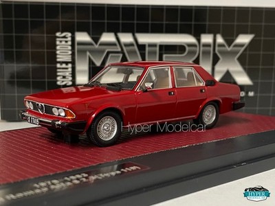 MATRIX SCALE MODELS 1/43 ALFA ROMEO ALFA 6 2.5I (T119) 1979 RED MX40102-191