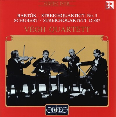 Bartok / Schubert / - Streich Quartett No. 3 / Streich Quartett D 887 [New CD]