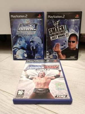 Sony PlayStation 2 WWE Smackdown Vs Raw 2007 / Shut Your Mouth / Just Bring It!