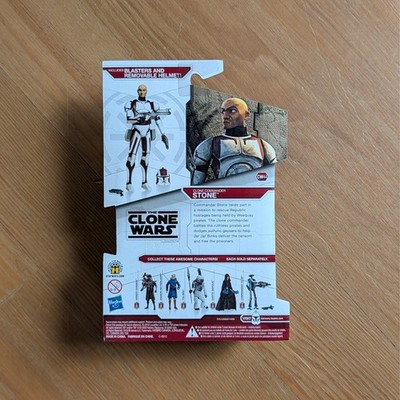 Star Wars Clone Wars Clone Commander Stone CW44 | eBay