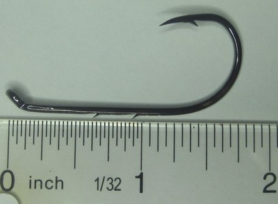 50 Gamakatsu Baitholder Hooks 05414 4/0 NSB Black Nickel Finish