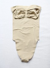 Skims Seamless Sculpt Strapless StrapsNotIncluded Thong Bodysuit Size Med Beige