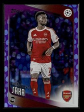 2025-26 Topps UEFA Club Competitions #12 Bukayo Saka Egg