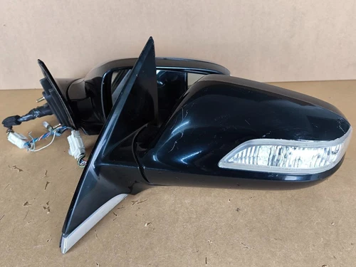 JDM Acura RL Honda Legend 3.5 VTEC V6 KB1 04-07 Side Door Mirror Mirrors BLACK