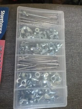 Wing Nut Assortment And Misc Nails Set  